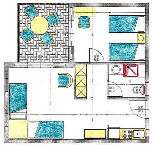 Xenios Faros Apartments Посіді Номер фото
